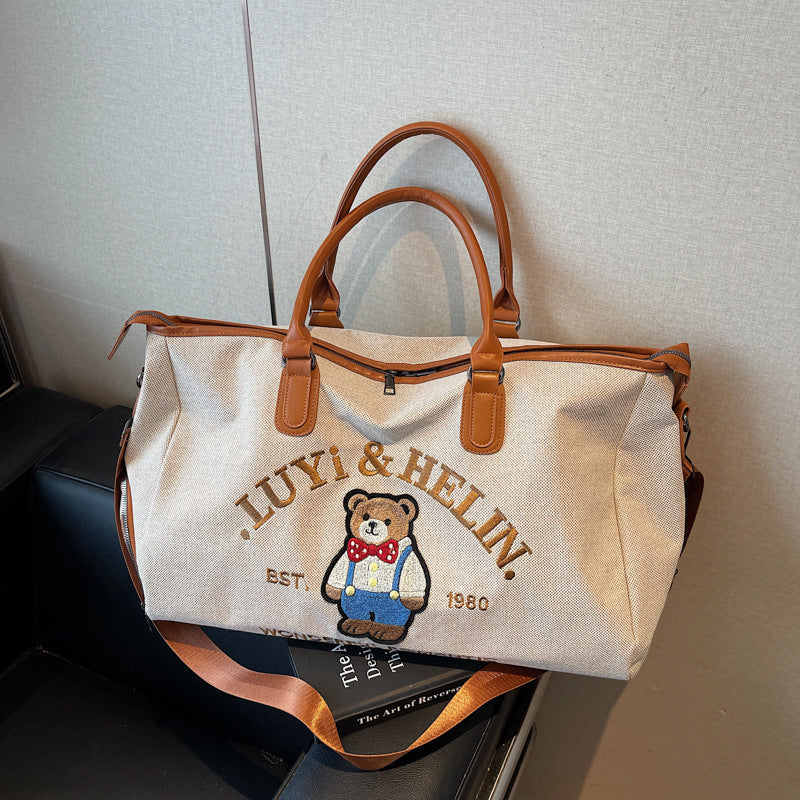 Lässige Canvas Reisetasche Brehn