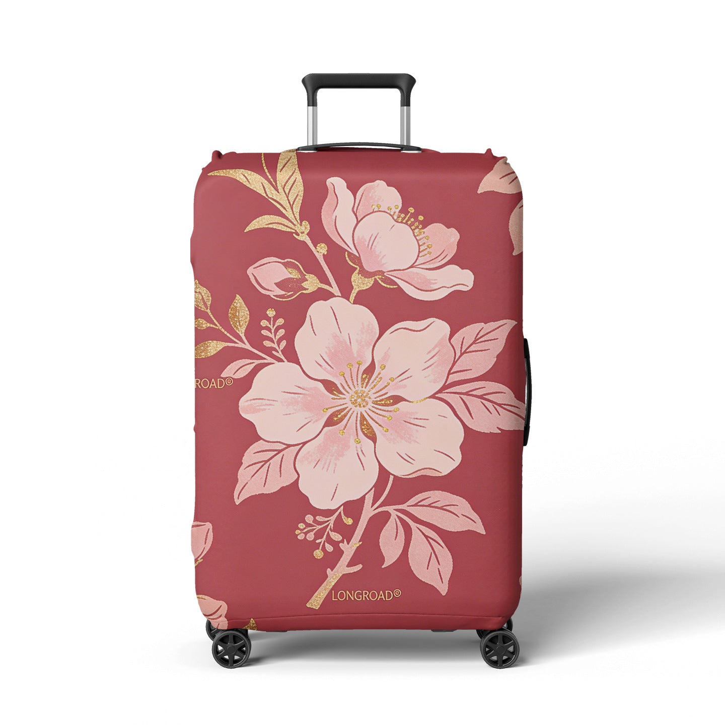 Damen Kofferschutz mit eleganten Blumenmuster Brehn