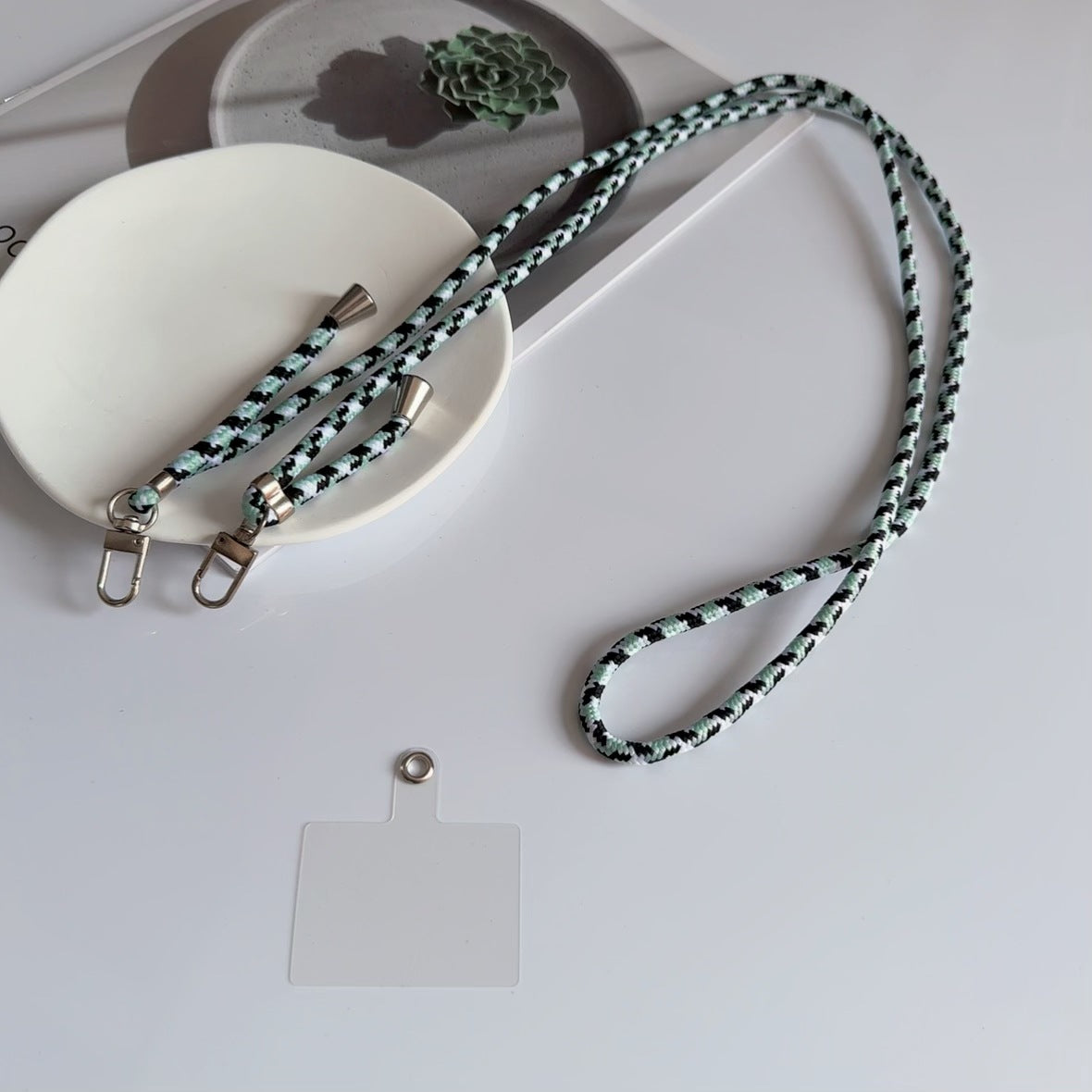 Farbige Dual-Clip verstellbare Lanyard Brehn