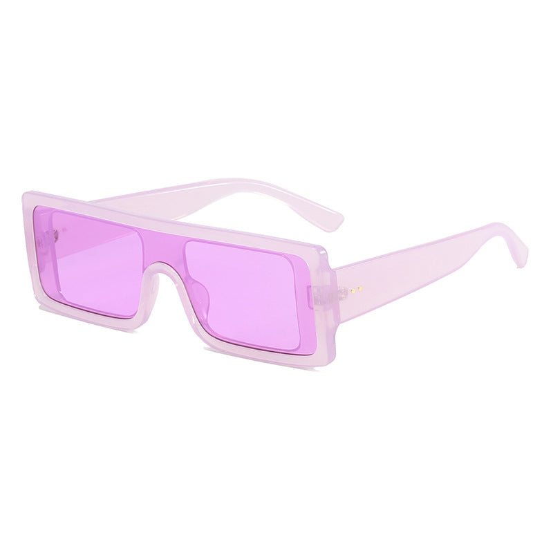 Damen Oversize-Sonnenbrille mit quadratischem Design Brehn