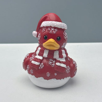 Weihnachtsmann Gummi-Ente Brehn