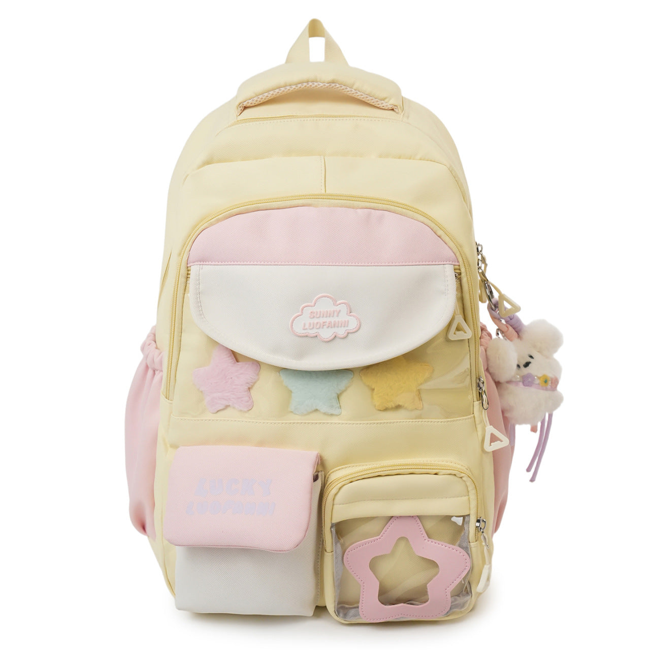 Stylischer Mehrfachtaschen-Rucksack