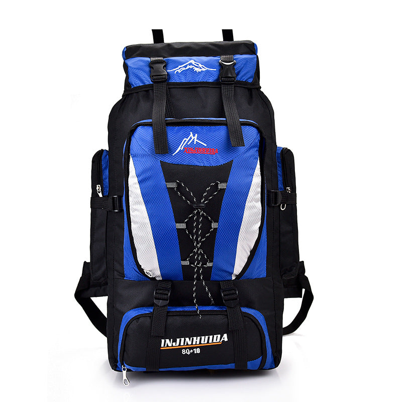 Unisex nan großer Trekkingrucksack mit Volumen-Erweiterung und ergonomischem Tragesystem Brehn
