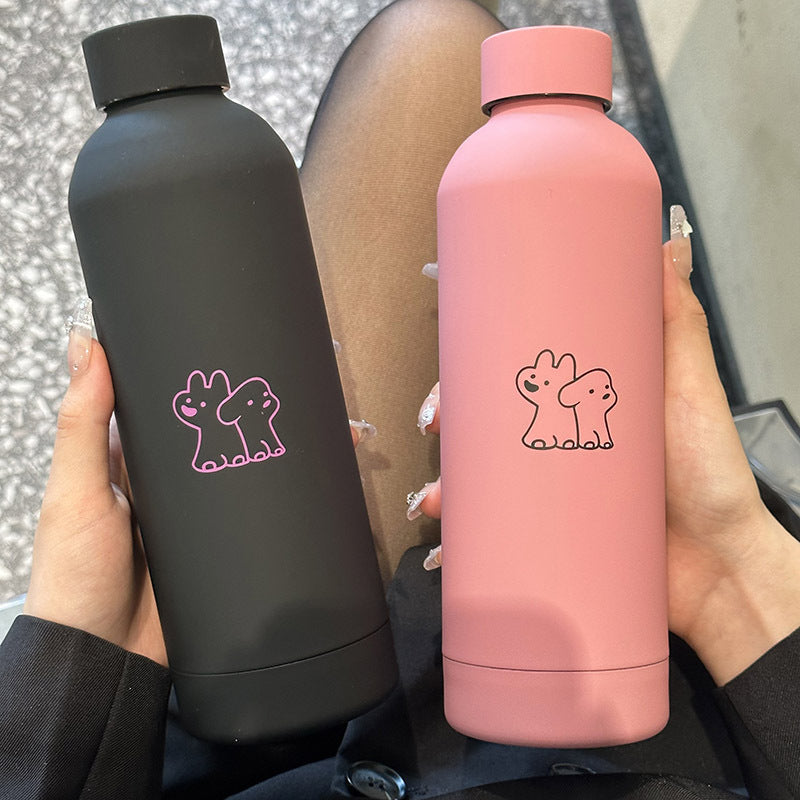 Damen Isolierte Getränkeflasche mit verspieltem Design Brehn