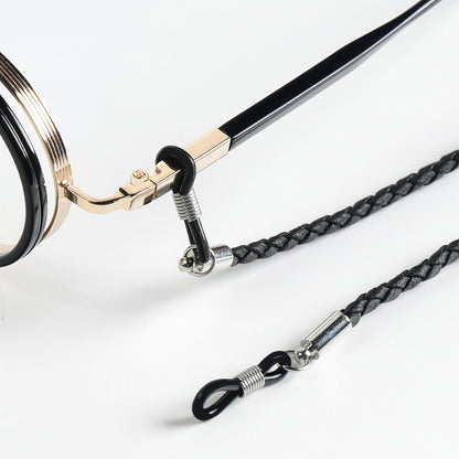 Geflochtener Leder-Brillenhalter Brehn