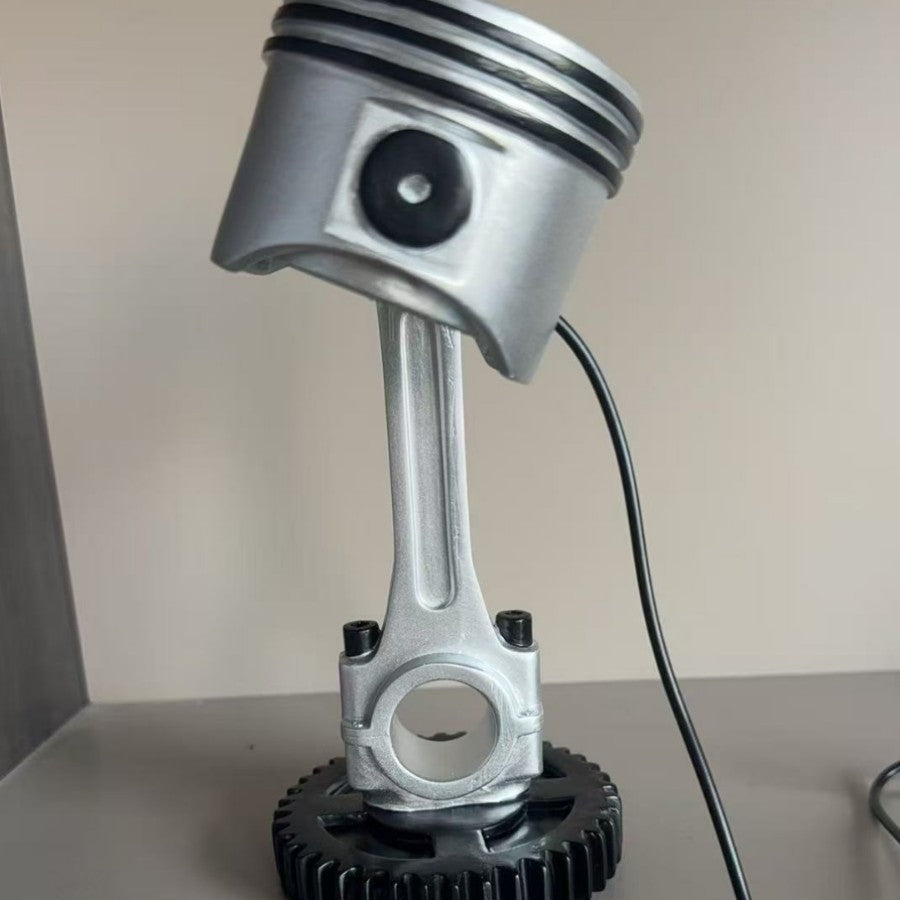 Stilvolle Tischlampe im Automobil-Design Brehn