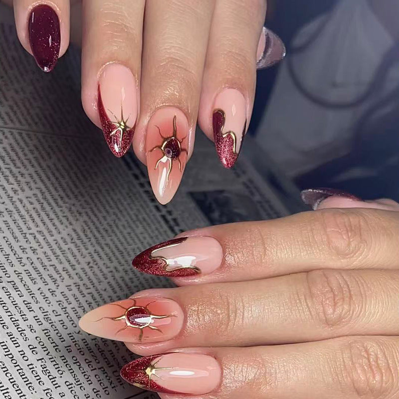 Elegante Spitz-Nagelkunst-Erweiterungen Brehn