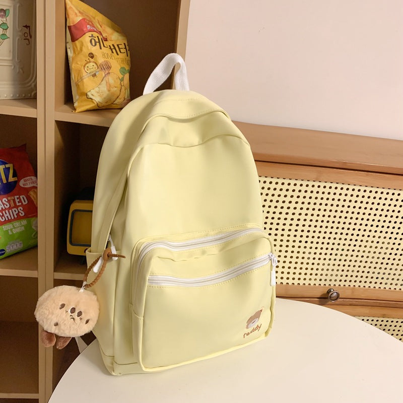 Lässiger Mini-Schulranzen mit mehreren Taschen