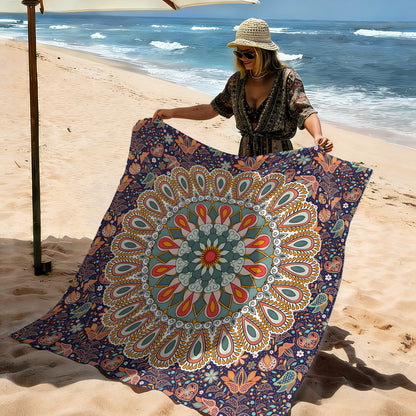 Mandala Design Strandmatte Brehn