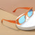 Damen modische Sonnenbrille im eleganten Schilddesign Brehn