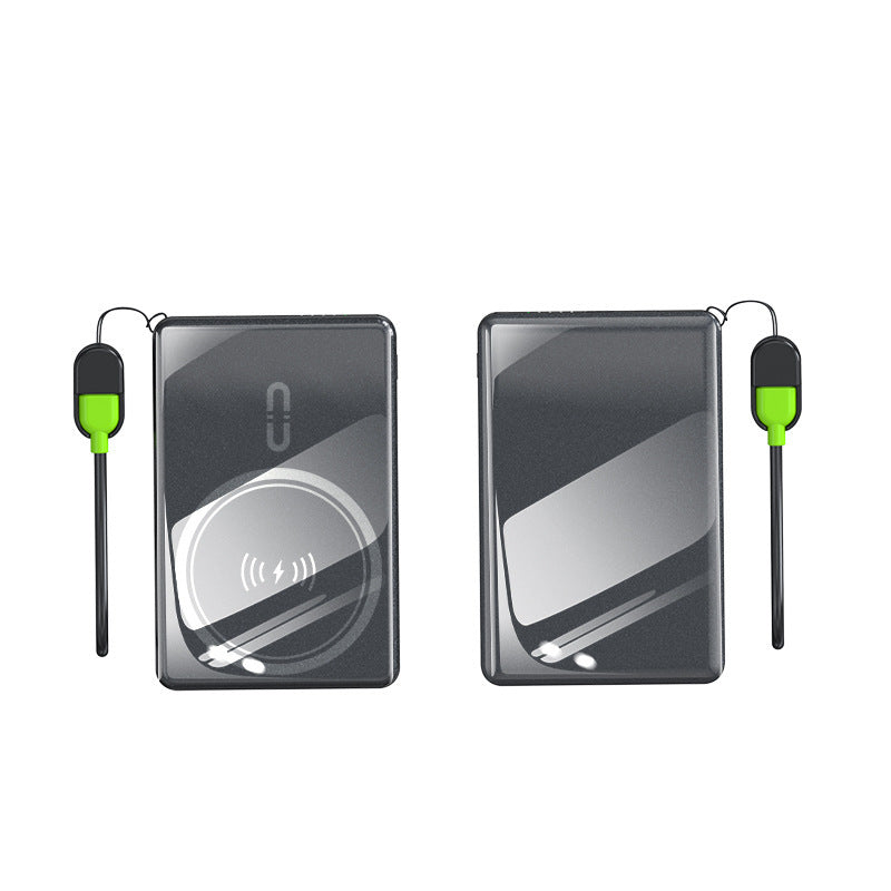 Tragbare Powerbank mit kabelloser Ladeoption und Hochgeschwindigkeitstechnologie Brehn