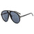 Oversized Fliegerstil Sonnenbrille Brehn