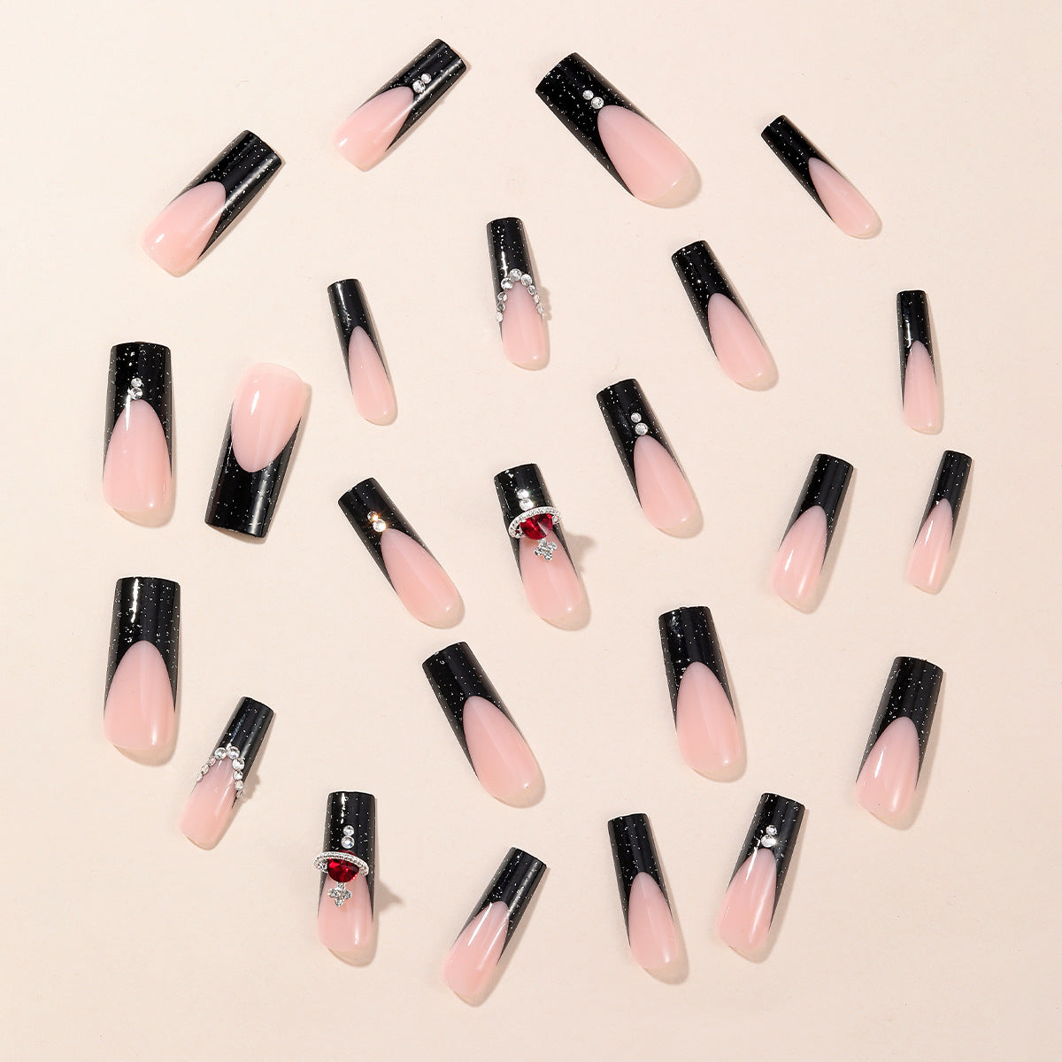 Elegantes 3D Acrylnagelkunst Set Brehn
