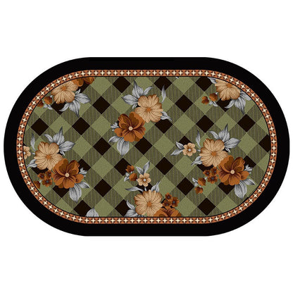 Floral Pattern Dekorativer Bereichsteppich