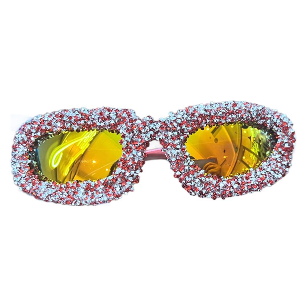 Damen Glamouröse Schmuckstein-Sonnenbrille Brehn
