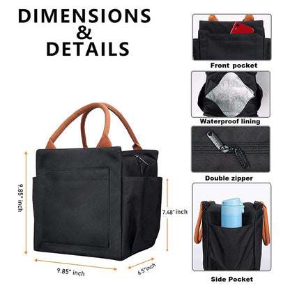 Damen Isolierte Picknick- und Kühltasche mit praktischen Seitentaschen Brehn
