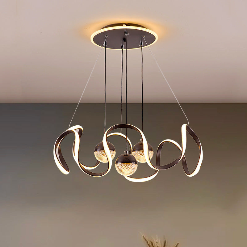 Künstlerische LED Cluster Kronleuchter