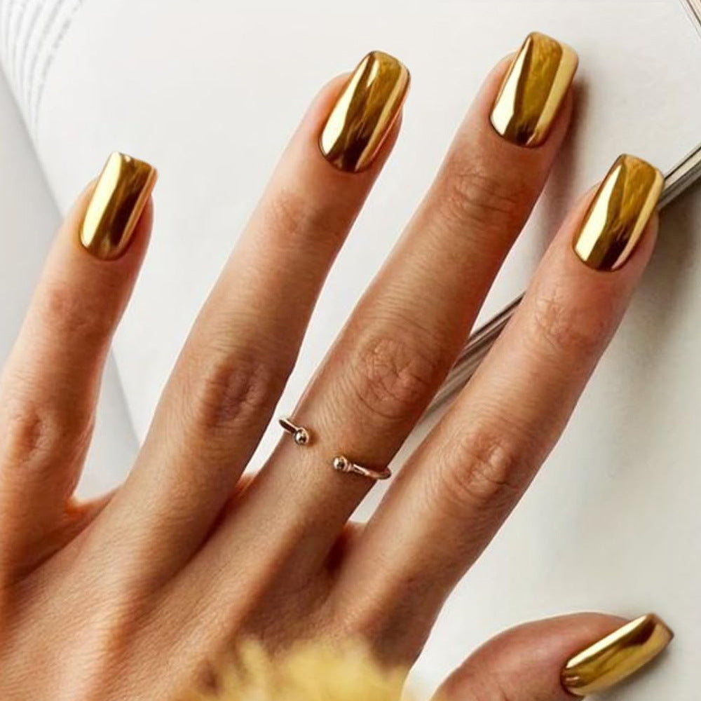 Luxus Metallic Nagel Wraps Brehn