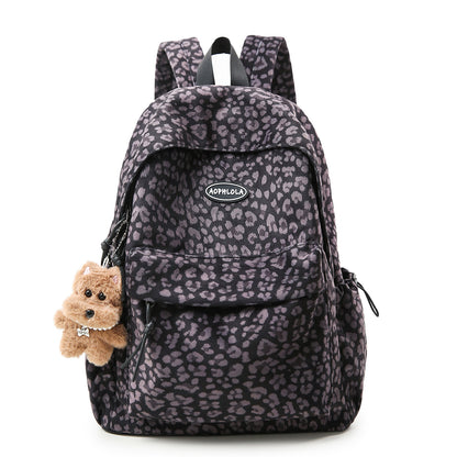 Tierdruck Muster Schultasche Brehn
