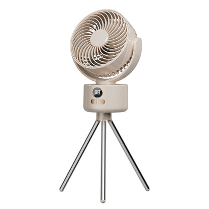 Unisex Tragbarer Tischventilator mit LED-Anzeige Brehn