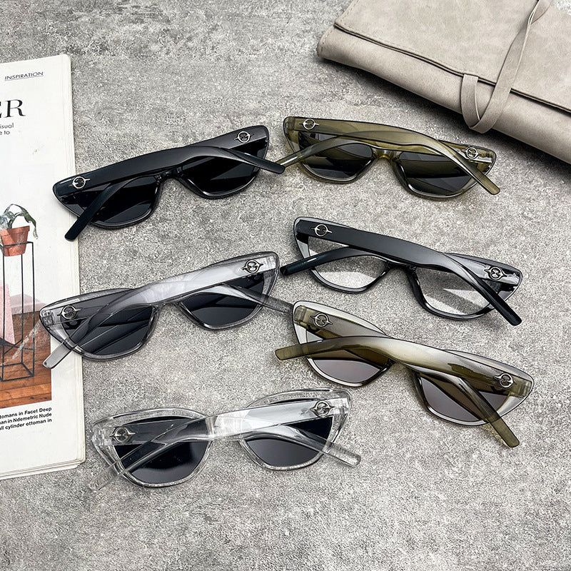 Damen Cat-Eye Sonnenbrille mit UV-Schutz und robustem Rahmen Brehn