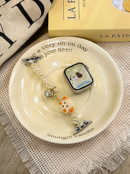 Süßer Plüschhund Charm Armband Brehn