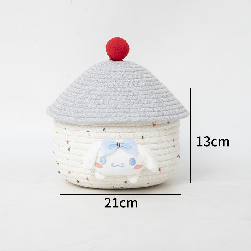 Aufbewahrungskorb mit süßem Tiermotiv
