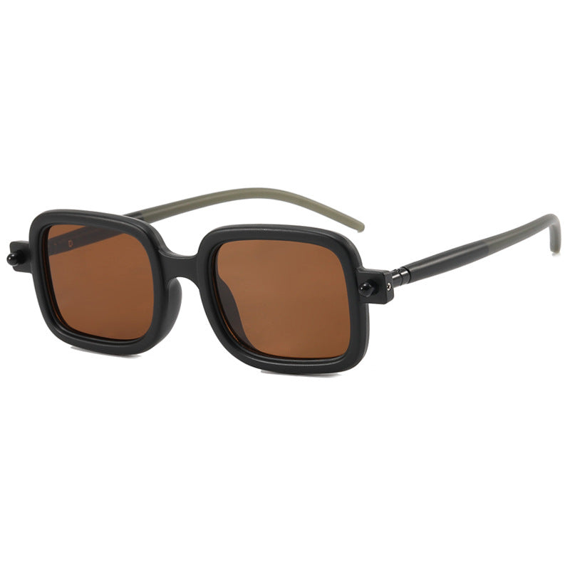 Damen quadratische Sonnenbrille mit auffälligem und modernem Design Brehn