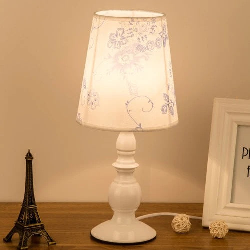 Dekorative florale Schirm Tischlampe