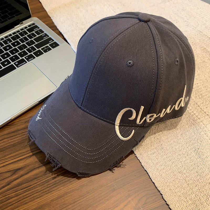 Vintage Baseball Cap mit inspirierender Stickerei