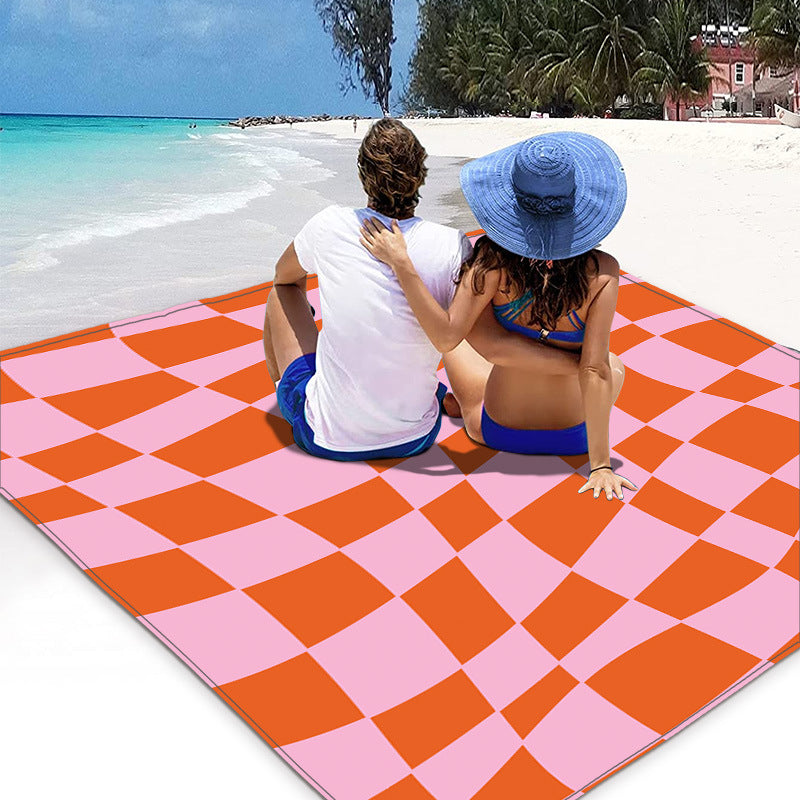 Picknickdecke im maritimen Design Brehn