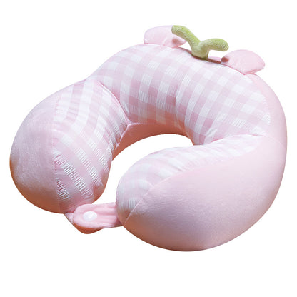 Plüsch‑Hausschuhe mit Memory‑Sohle und kariertem Innenfutter im niedlichen Schwein‑Design