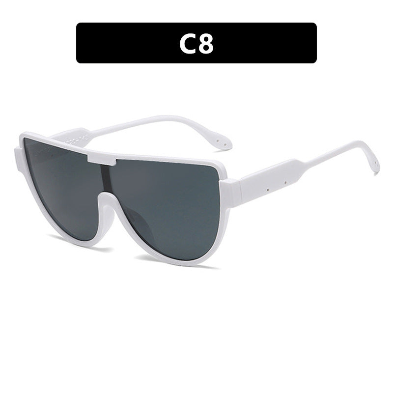 Damen futuristische Sonnenbrille im sportlichen Design Brehn