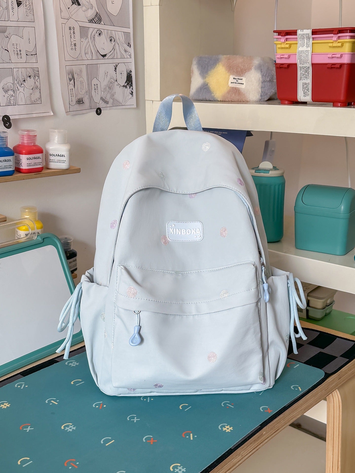 Vielseitiger täglicher Canvas-Rucksack