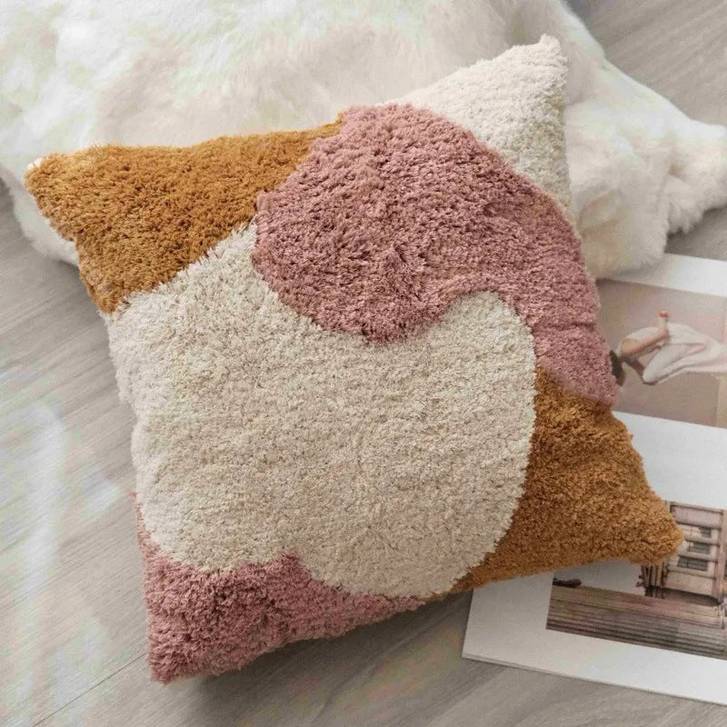 Quadratischer samtweicher Deko-Kissenbezug mit soft‑touch Velvetstruktur und hotelähnlicher Kantenverarbeitung Brehn