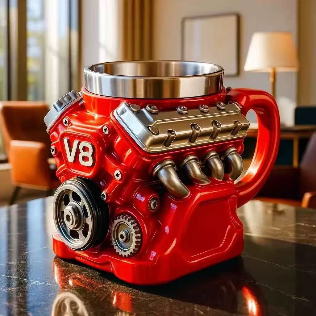 Kreative Autoform Kaffee Becher Brehn