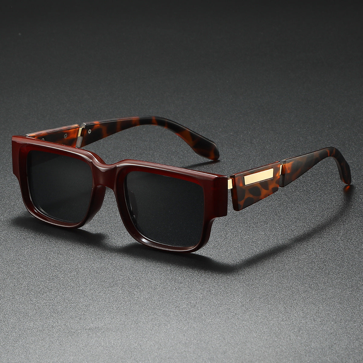 Damen Modische Oversized-Sonnenbrille mit elegantem Kunststoffrahmen Brehn
