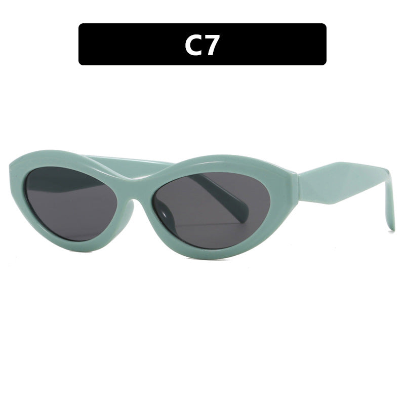 Damen Cat-Eye Sonnenbrille mit stylishem Rahmen Brehn