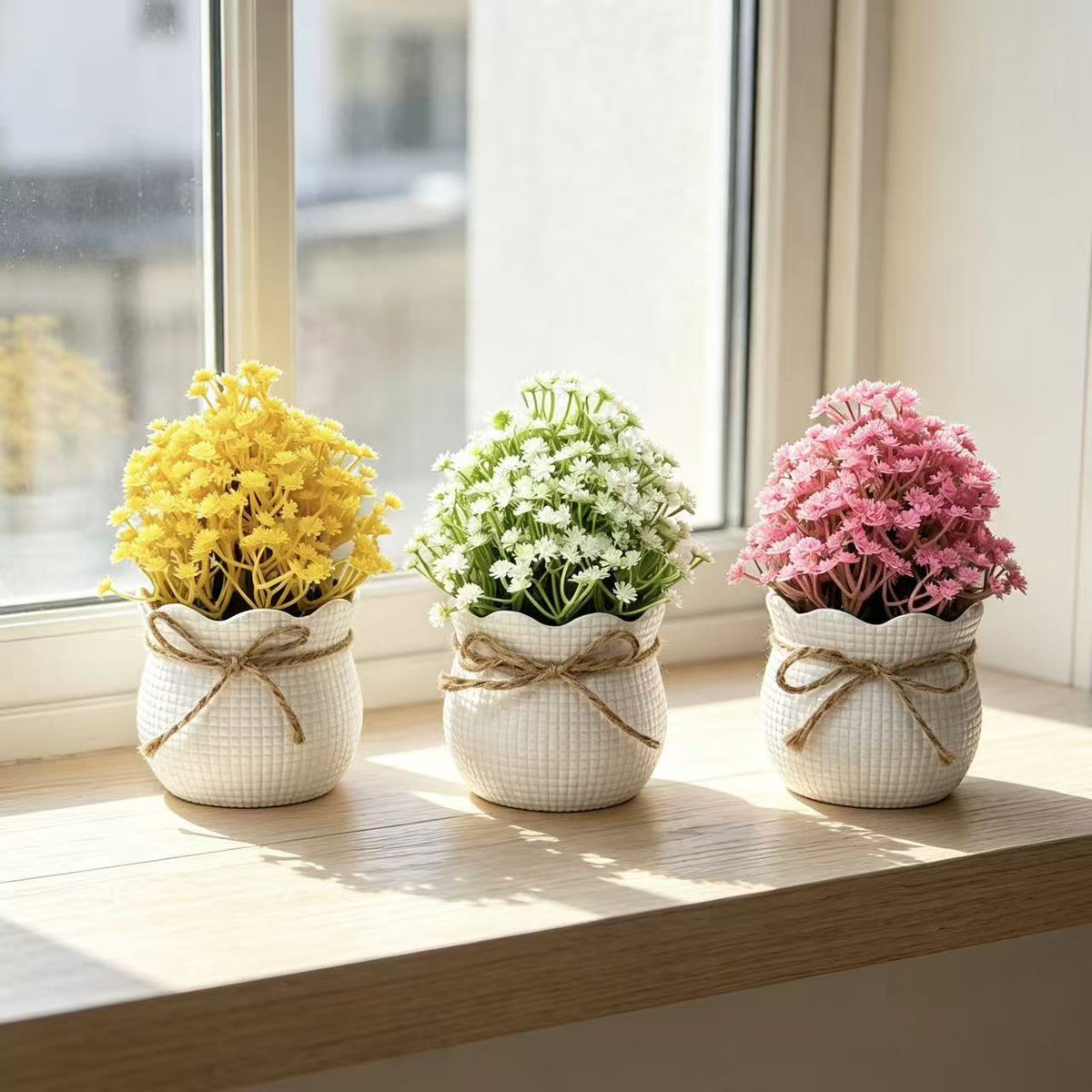 Künstliche Orchideenpflanze für Wohn- und Bürodeko