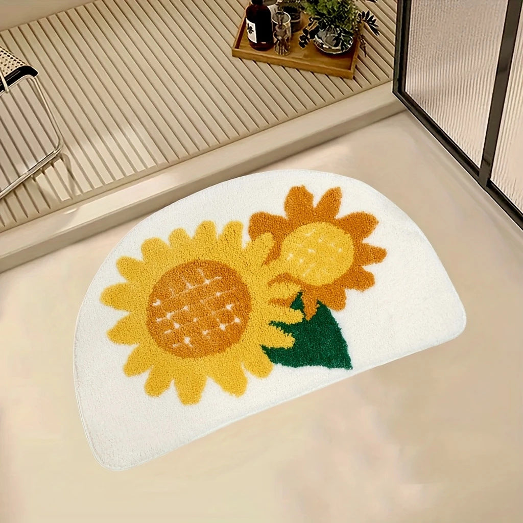 Weiche Badematte für komfortable Badezimmerbereiche