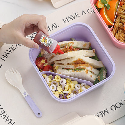Vielseitiger Mehrfach-Behälter für das Mittagessen