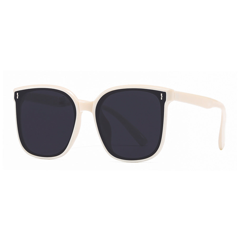 Damen modische Sonnenbrille mit quadratischem Rahmen und UV-Schutz Brehn