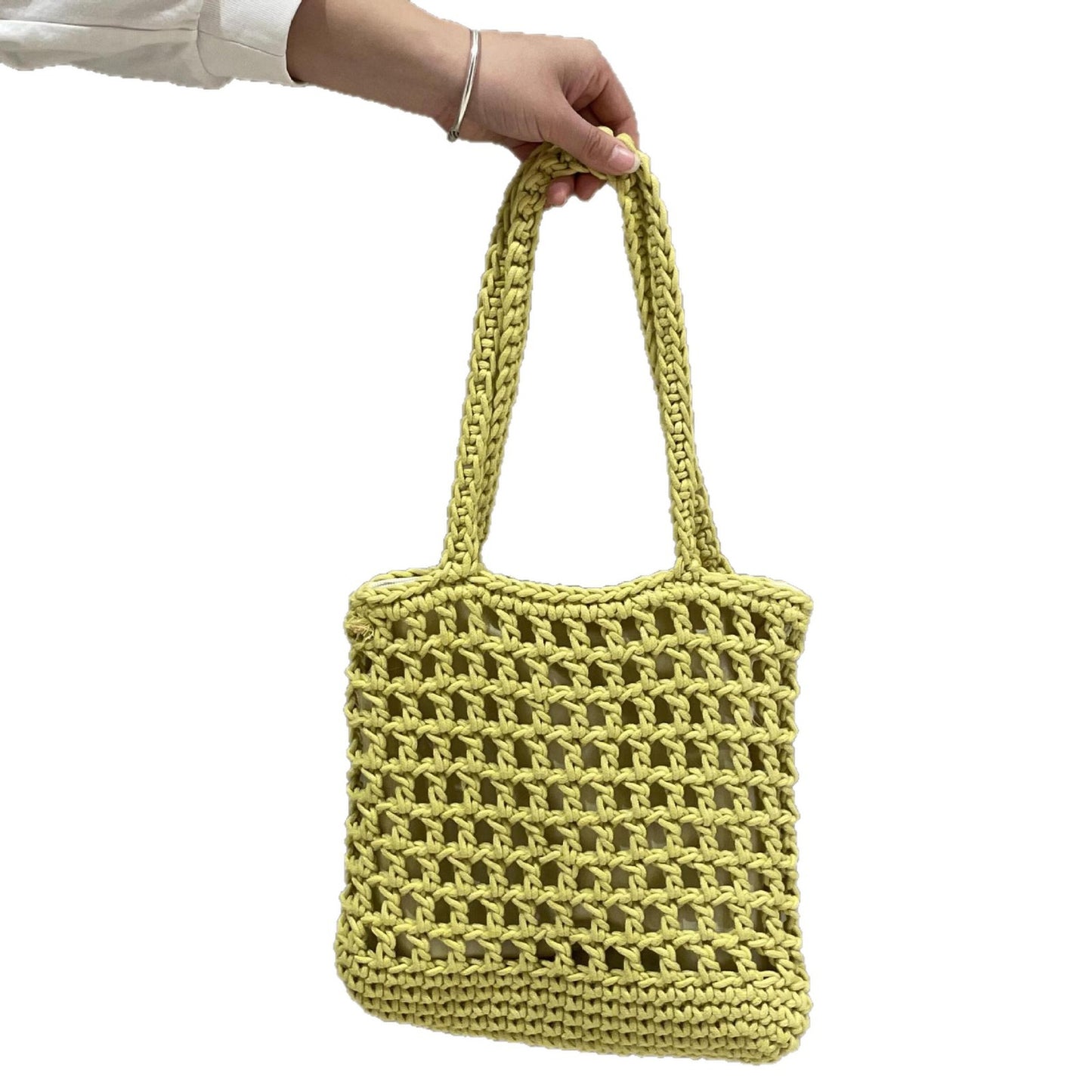 Handgeknüpfte Netz-Tasche Brehn