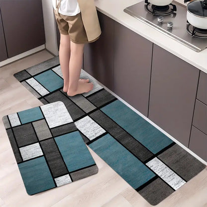 Stylische Küchenkomfortmatten-Set