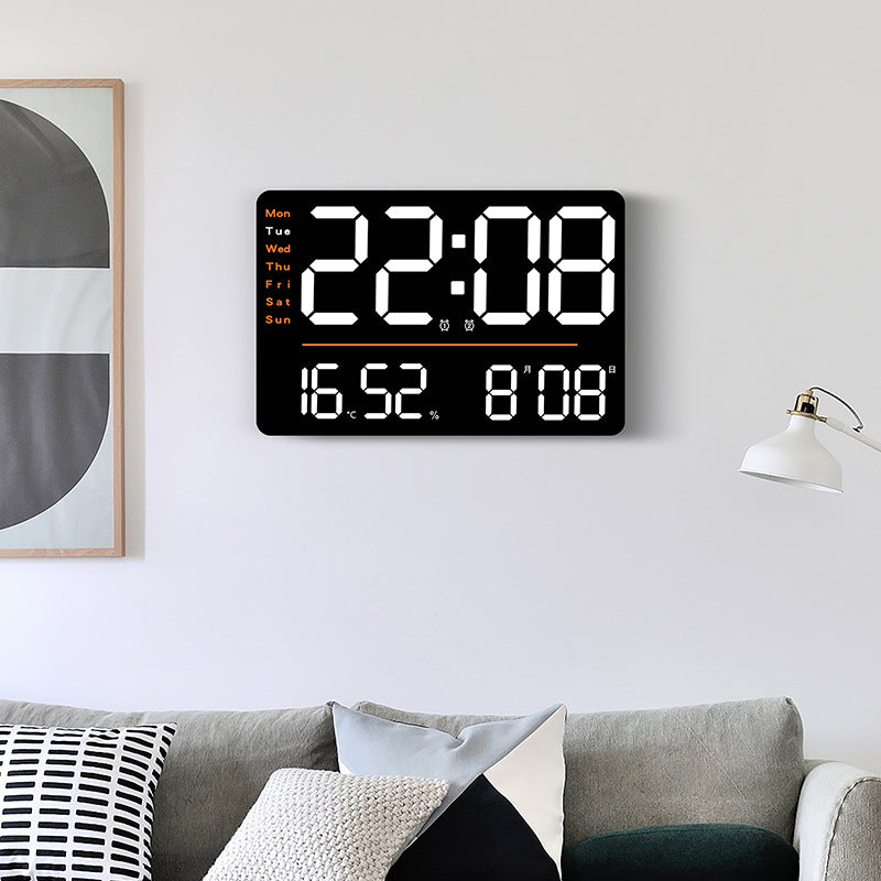 Digitaler Alarmwecker mit multifunktionaler Temperatur- und Wochentagsanzeige Brehn