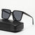 Damen moderne geometrische Sonnenbrille Brehn