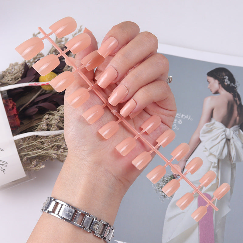 Natürliche glänzende Press-On-Nagelspitzen Brehn