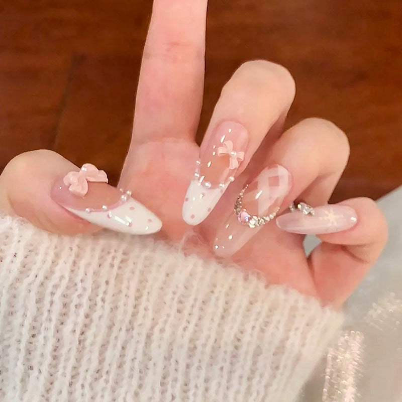 Dekoratives Press-On Nagelkunst Set Brehn