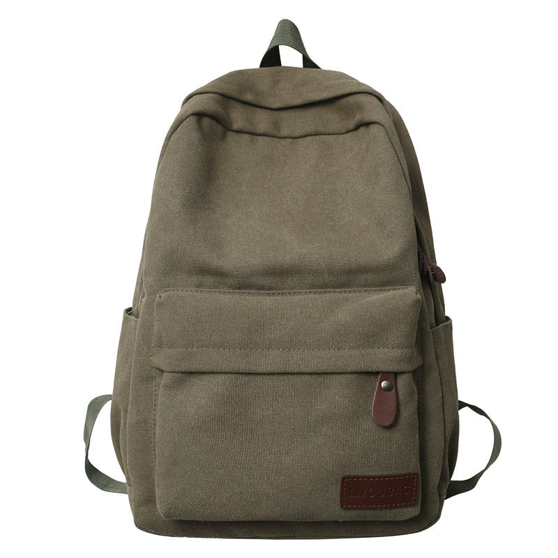 Canvas Schulrucksack Brehn