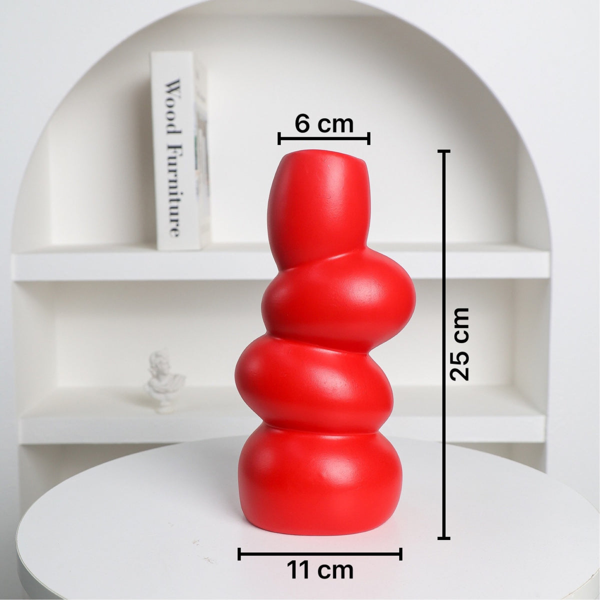 Elegantes Keramik-Home-Dekor-Accentstück